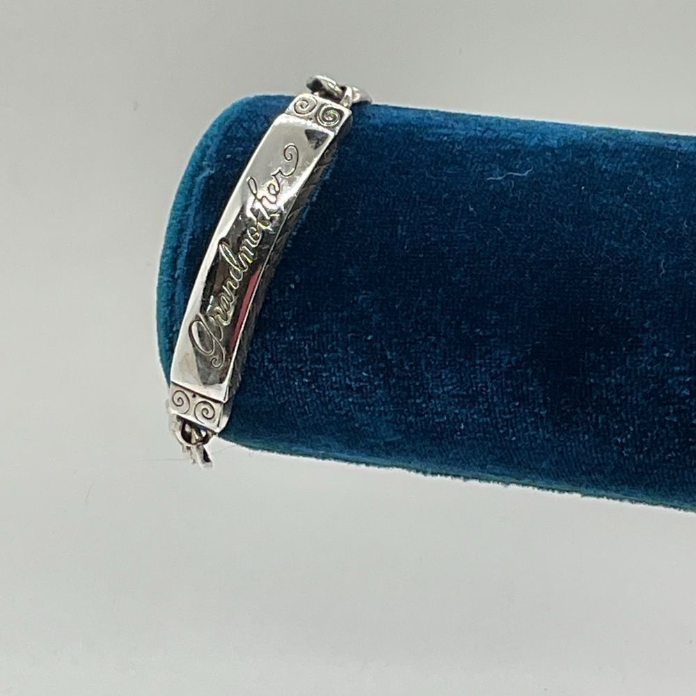 Brighton Silver Plated ‘Grandmother' ID Bracelet